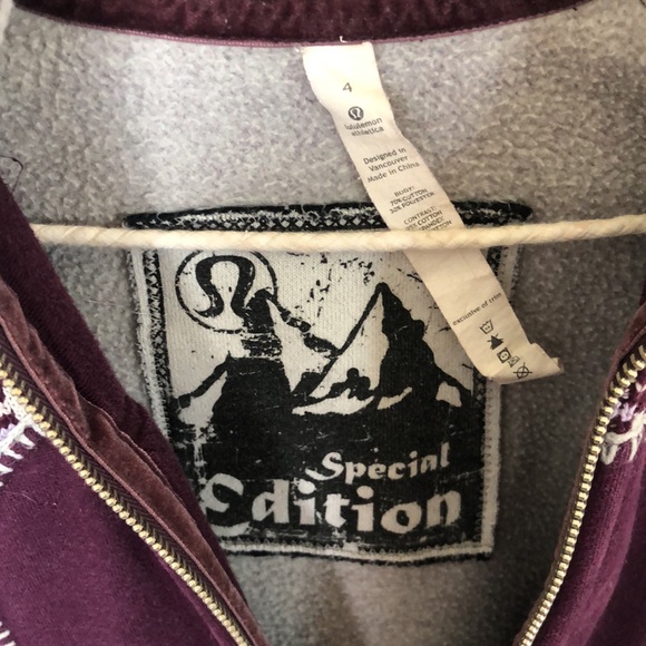 SOLD Lululemon Scuba jacket special edition Fair Isle - Picture 3 of 3